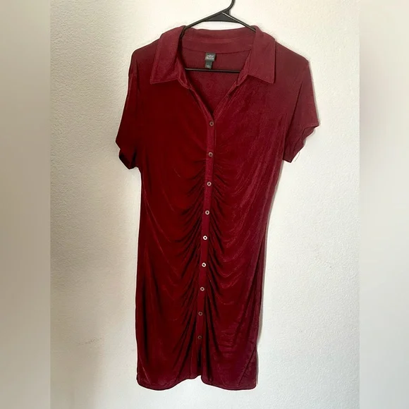 wild fable burgundy dress Celena Maxi Dress | Burgundy Burnout | Womens